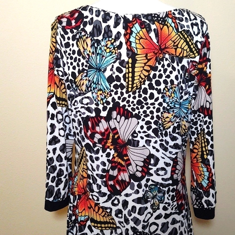 Monaco Nights Butterfly Dress - Picture 3 of 9